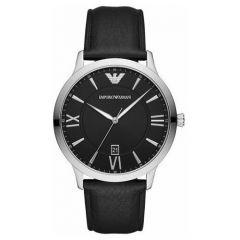 Наручные часы EMPORIO ARMANI Giovanni, серебряный, черный
