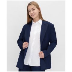Школьный пиджак Button Blue, размер 176, синий