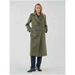 Пальто  Pompa, размер 42/170, зеленый
