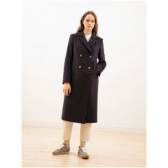 Пальто  Pompa, размер 52/170, фиолетовый