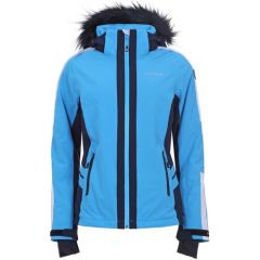 Куртка ICEPEAK, размер 34, черный, голубой