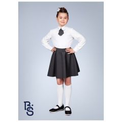 Школьная юбка Buon Sarto, размер 122, серый
