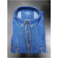 Рубашка Tonelli, размер 3XL(64), синий