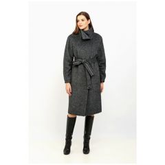 Пальто  Lea Vinci, размер 54/170, серый