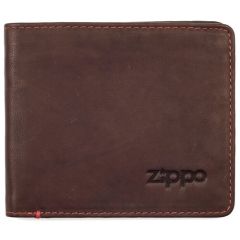 Портмоне Zippo 2005117, фактура гладкая, коричневый