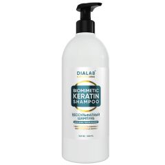 DIALAB Бессульфатный шампунь для волос Биомиметический кератин 500.0