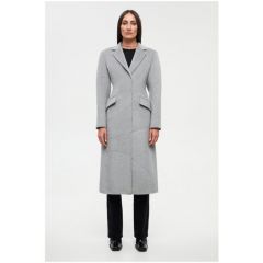 Пальто  SHI-SHI, размер 40, серый