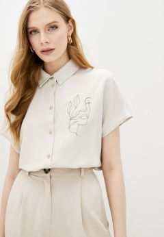 Блузы с коротким рукавом