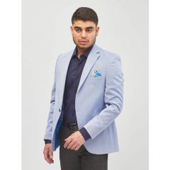 Пиджак MANZINI, размер XL(52), синий