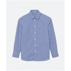 Школьная рубашка Gulliver, размер 128, синий