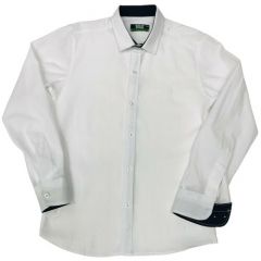 Школьная рубашка BoLd, размер 134, белый