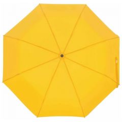 Зонт molti, автомат, 3 сложения, купол 97 см, желтый