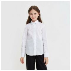 Школьная блуза Minaku, размер 122, белый