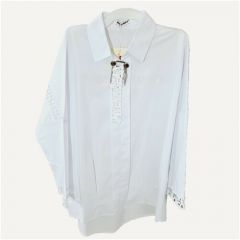 Школьная блуза, размер 164, белый