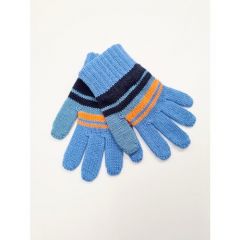 Перчатки Margot Bis, размер 12, голубой