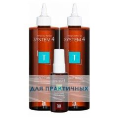 Sim Sensitive Система 4 Набор Для роста и восстановления волос Для практичных Тоник Т 500мл 2шт, Лосьон R 50мл