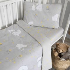 Постельное белье в кроватку для новорожденного 