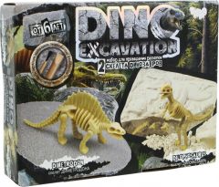 Danko Toys Набор для проведения раскопок Dino Excavation Динозавры (Диметродон и Дилофозавр)