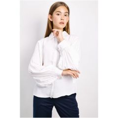 Школьная блуза miasin, размер 170, белый