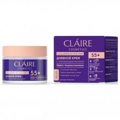 Крем для лица, Claire Cosmetics, Collagen Active Pro, дневной, 55+, 50 мл