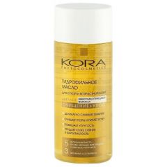 Гидрофильное масло KORA пенка для лица умывания снятия макияжа очищающее увлажняющее 150 мл