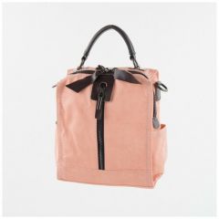 Рюкзак Avsen, фактура гладкая, розовый