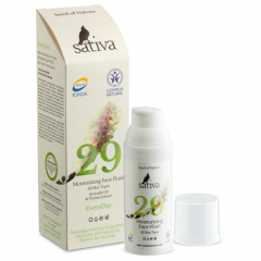 Sativa Everyday №29 Крем-флюид для лица и тела увлажняющий для всех типов кожи, 50 мл