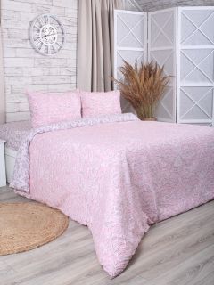 Постельное белье Mira цвет: розовый, сиреневый (2 спал.)