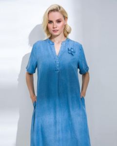 Платье, р. 56, цвет голубой