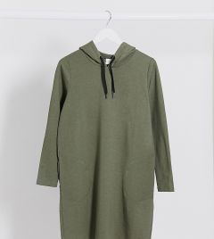 Зеленое платье-свитшот Mamalicious-Кремовый