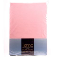 Простыня натяжная 2-спальная Janine Elastic 200x200см, цвет пыльная роза