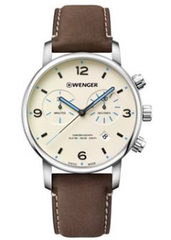 Швейцарские наручные  мужские часы Wenger 01.1743.111. Коллекция Urban Metropolitan Chrono