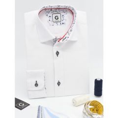 Школьная рубашка GIOVANNI, размер 140, белый