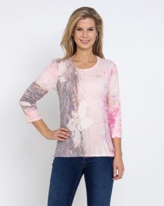 Пуловер, р. 56, цвет светло-коралловый