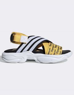 Желтые сандалии adidas Originals x Fiorucci Magmur-Желтый