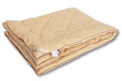 Одеяло Гоби, верблюжий пух в хлопковом сатине, теплое (172х205 см)