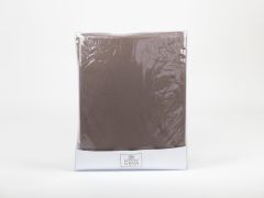 Простыня на резинке Traditions цвет: светло-коричневый (180х200)