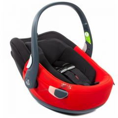Автолюлька Swandoo Albert i-Size для перевозки новорожденных малышей и детей весом от 0 до 13 кг в цвете Goji Red & Chia Black