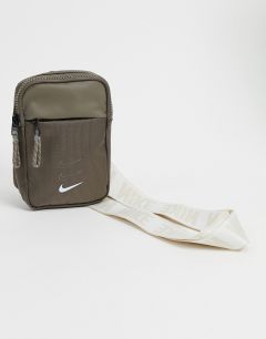 Коричневая сумка мини через плечо для полетов Nike-Зеленый