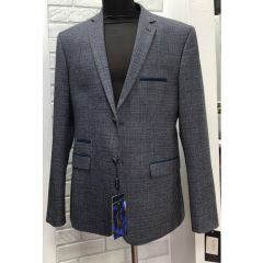 Пиджак DANIEL DIAZ, размер 188-108 slim, серый