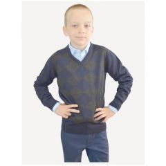 Пуловер TUGI, размер 134, синий