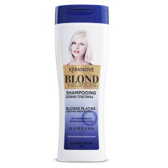 KERANOVE Шампунь Блики платины для окрашенных и мелированных волос Blond Vacances