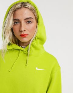 Худи в стиле oversized зеленого цвета Nike-Зеленый
